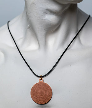 Esma-ül Hüsna Bakır Kolye