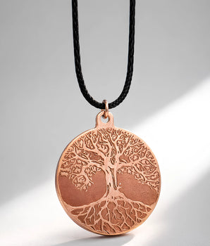 Hayat Ağacı Bakır Kolye